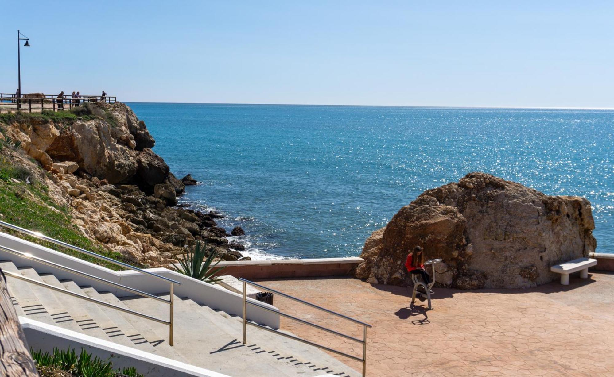 Gran Apartamento Vistas Al Mar La Cala Del Moral Luaran gambar